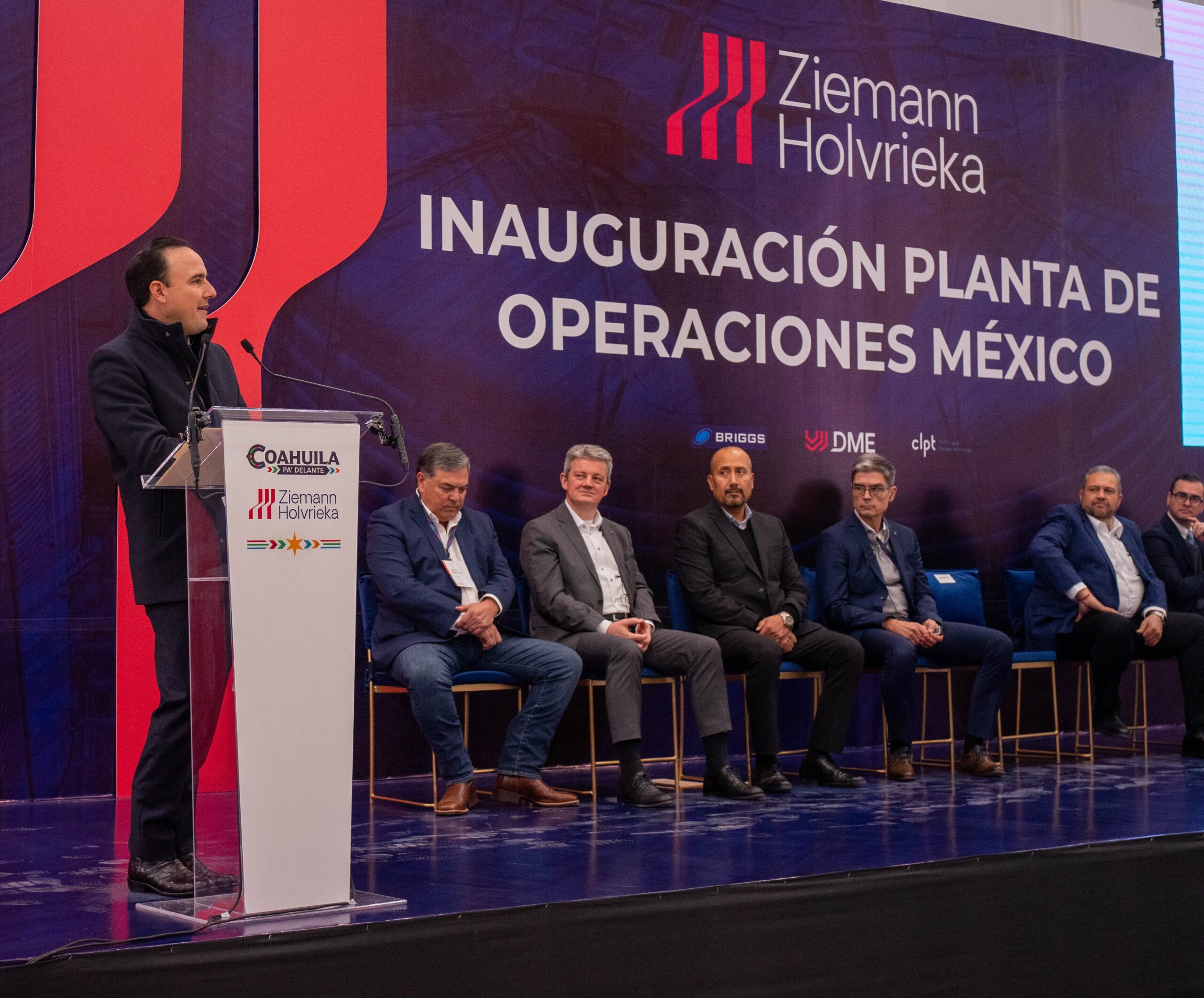 Eröffnung der hochmodernen Produktionsanlage im Industriepark Coahuila